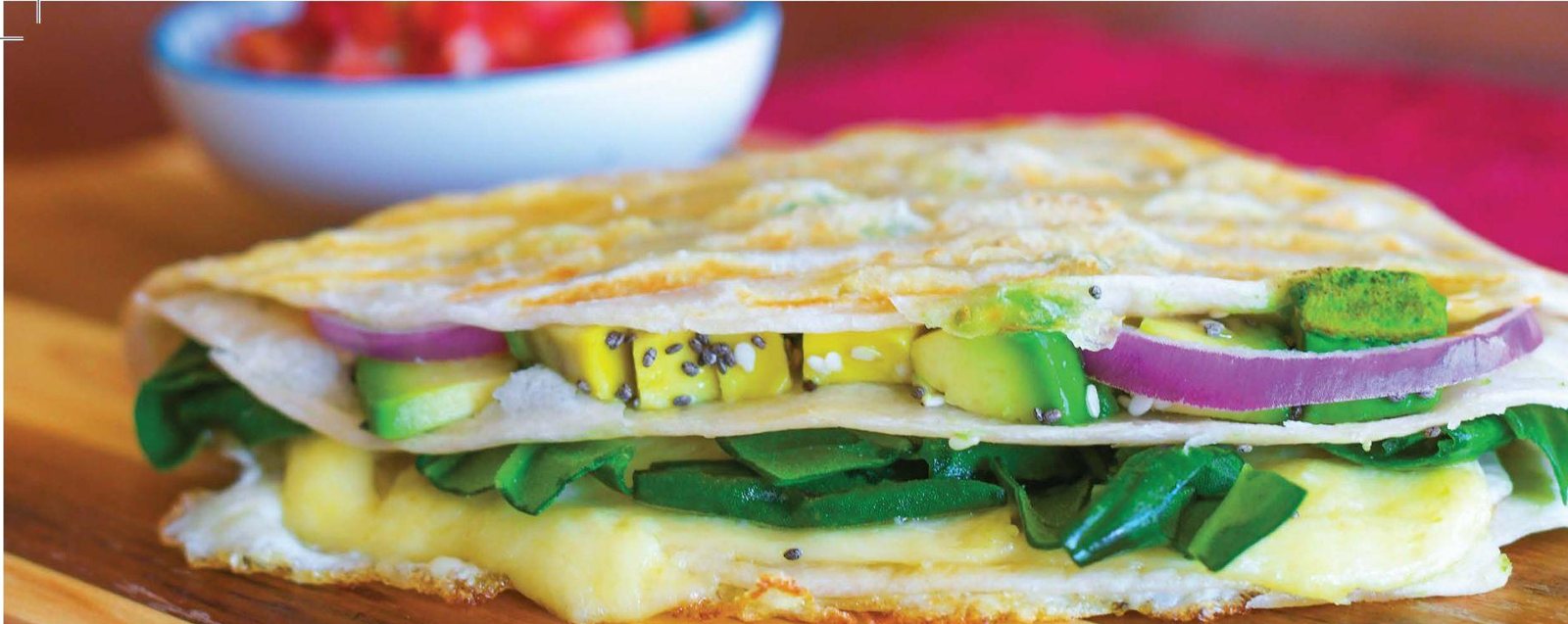 Quesadilla Veggie – Mundaka Jacó
